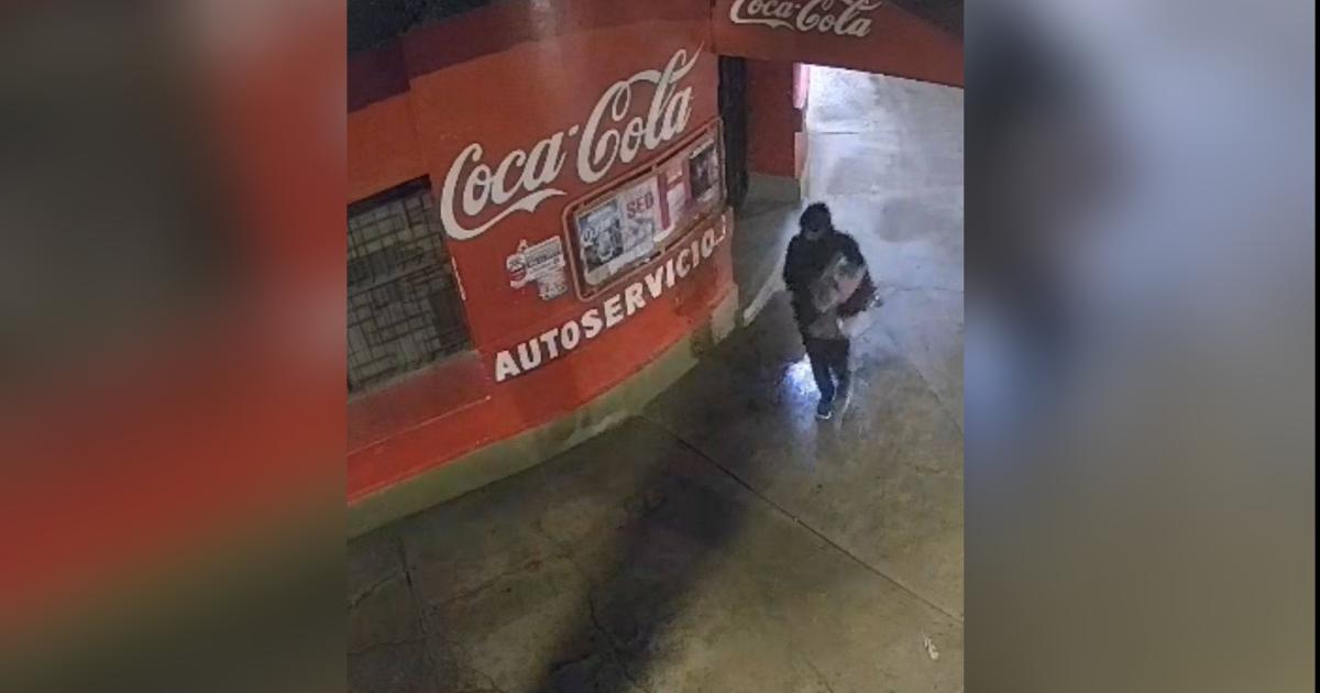 El delincuente quedó captado por las c�maras de seguridad de la zona (Foto- captura de video  Ambos Banda)
