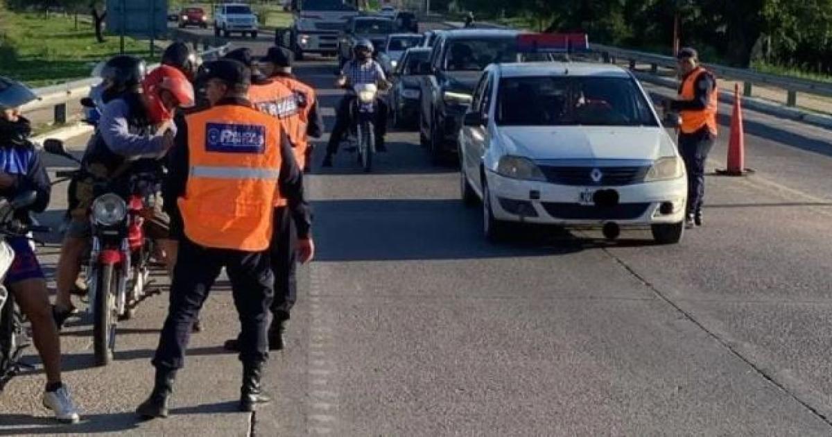 Las retenciones de vehículos por conductores alcoholizados  Foto- Archivo Relaciones policiales