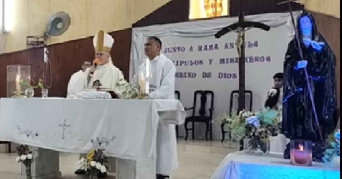 En la parroquia Cristo Rey se honroacute a Santa Mama Antula