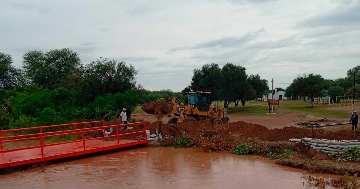 En zonas del interior contin�an con los trabajos (Foto- corresponsalía)