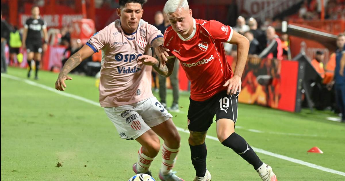 En un partidazo Independiente rescatoacute un agoacutenico empate ante Unioacuten 