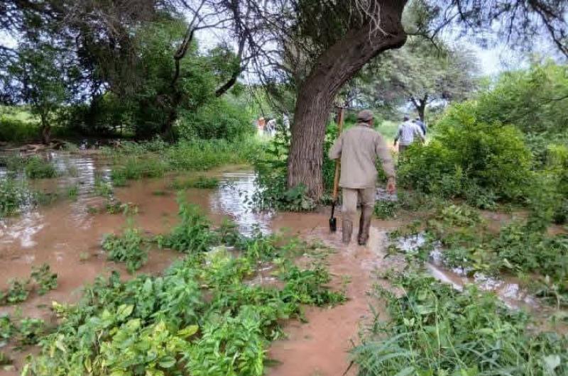 Emergencia hiacutedrica- El riacuteo Salado desbordoacute y la situacioacuten es criacutetica en tres departamentos