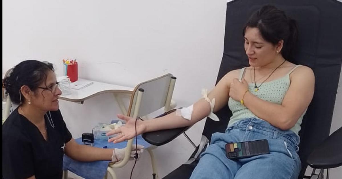 Hoy tendraacute lugar una colecta voluntaria de sangre en Quimiliacute