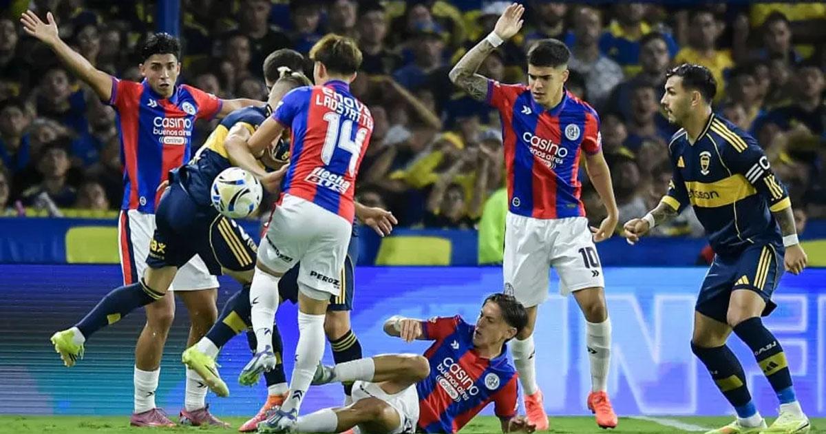 Picante empate en el claacutesico entre Boca y San Lorenzo
