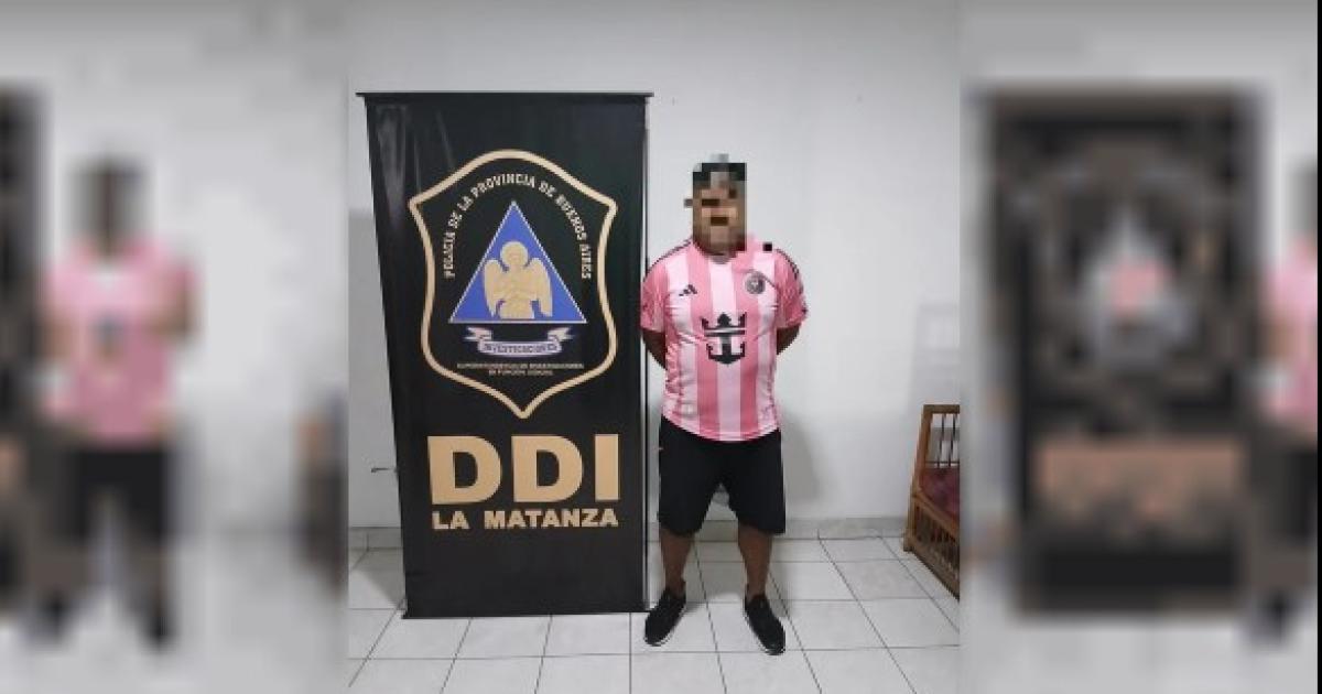 El Chelo detenido Foto- Agencia NA (Policía)