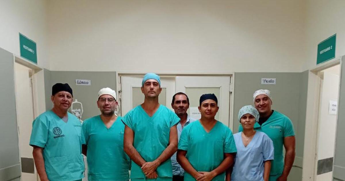 Tres jornadas de cirugiacuteas en el hospital zonal de Monte Quemado