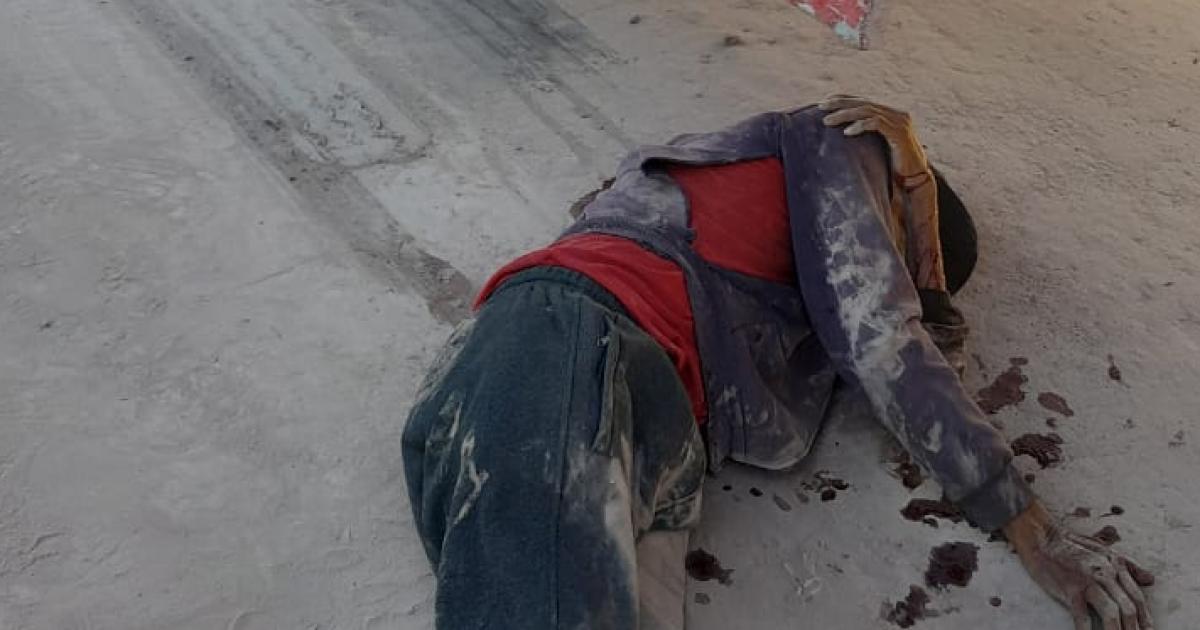 Tragedia vial- ciclista de 80 antildeos fallecioacute al ser atropellado por camioacuten