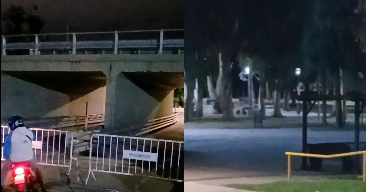 Restringen el acceso a la Costanera por la crecida del Riacuteo Dulce