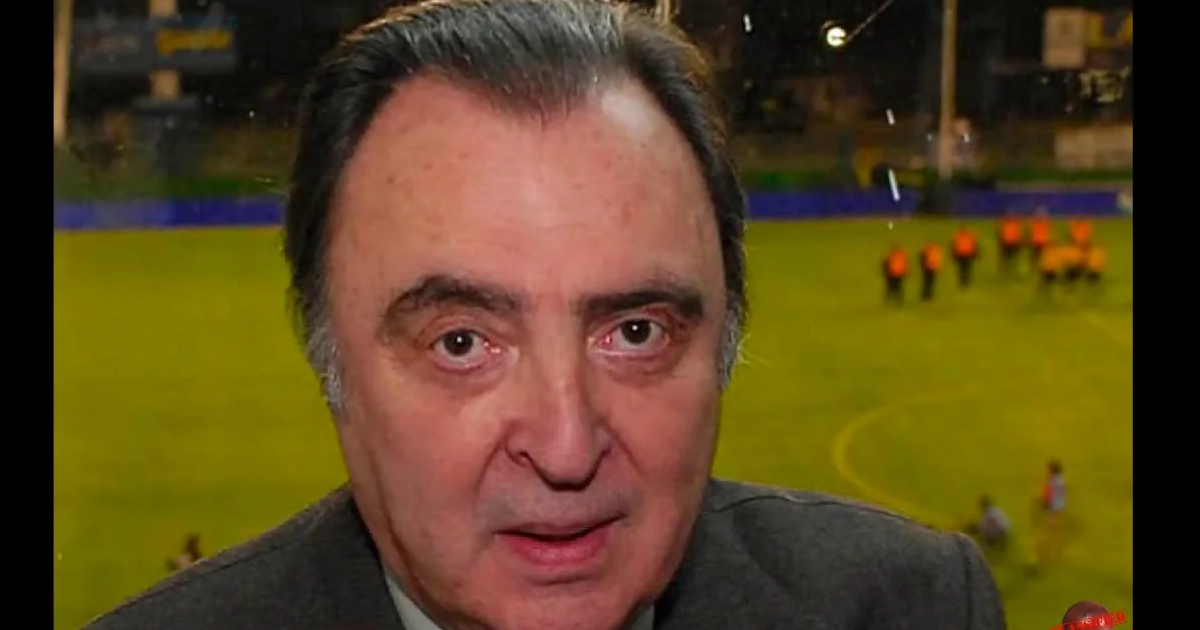 Murioacute Marcelo Araujo histoacuterico relator del fuacutetbol argentino