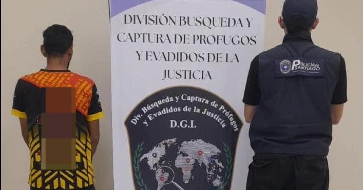 Detencioacuten de proacutefugo por violencia de geacutenero en barrio La Catoacutelica