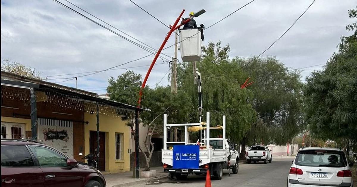 La Municipalidad lleva reconvertido con tecnologiacutea LED el 75 por ciento del alumbrado puacuteblico