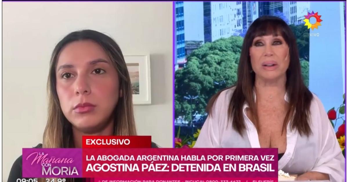 Agostina Paacuteez- Estoy mal pensando que puedo ir presa en Brasil donde todo el mundo me odia