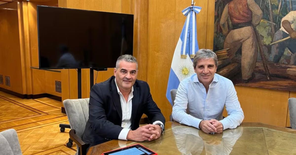 Bearzi es cercano al ministro de Economía Luis Caputo (Foto- Prensa Ministerio de Economía)