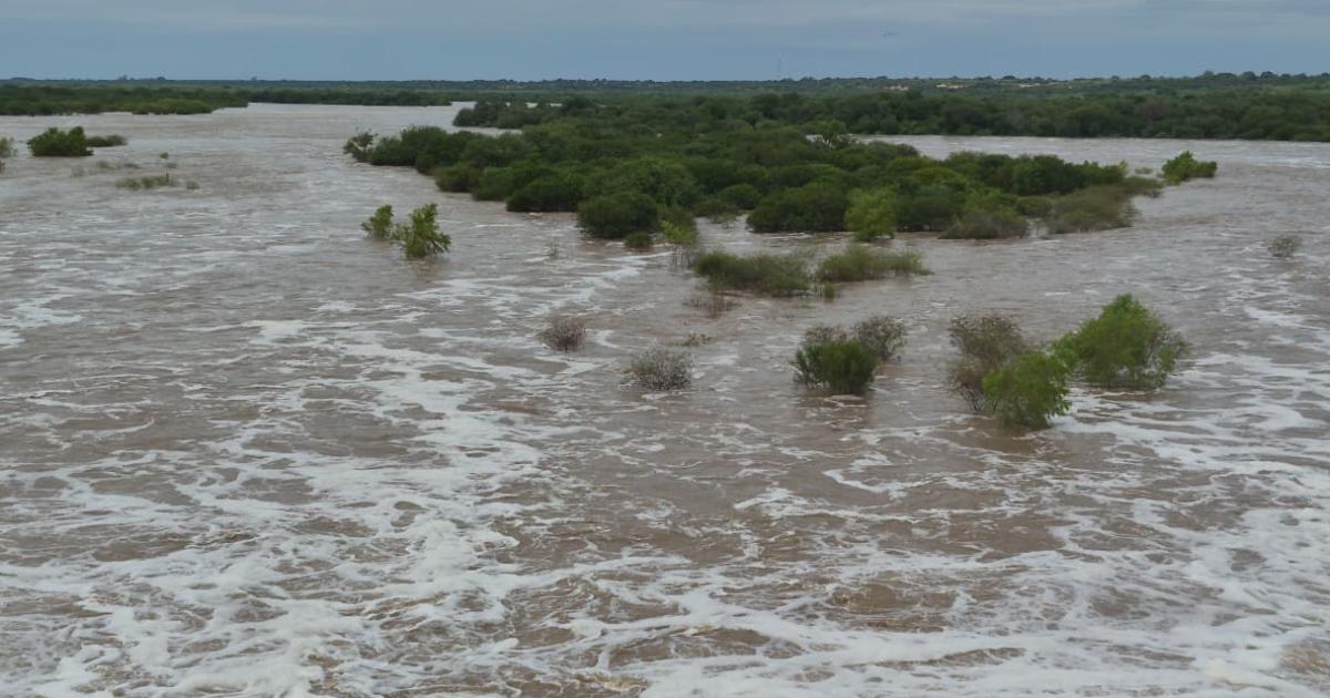 Mejora la situacioacuten en Las Termas tras la bajante del riacuteo Dulce