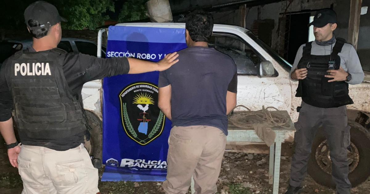 Abigeato en Copo- detienen a un hombre y secuestran una camioneta con elementos de faena