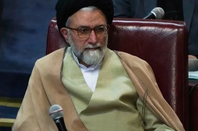 El ministro de inteligencia iraní Esmail Khatib en la Asamblea de Expertos en Teher�n (Foto- AP)