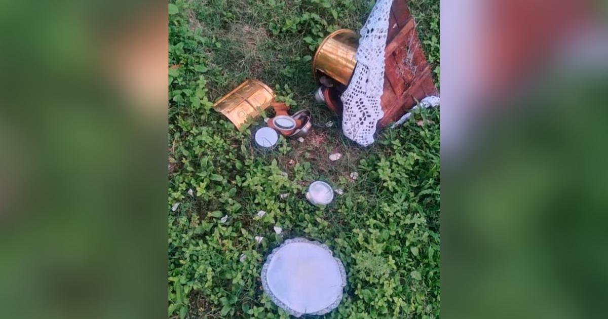 Profanacioacuten y robo en una capilla en El Vinalar