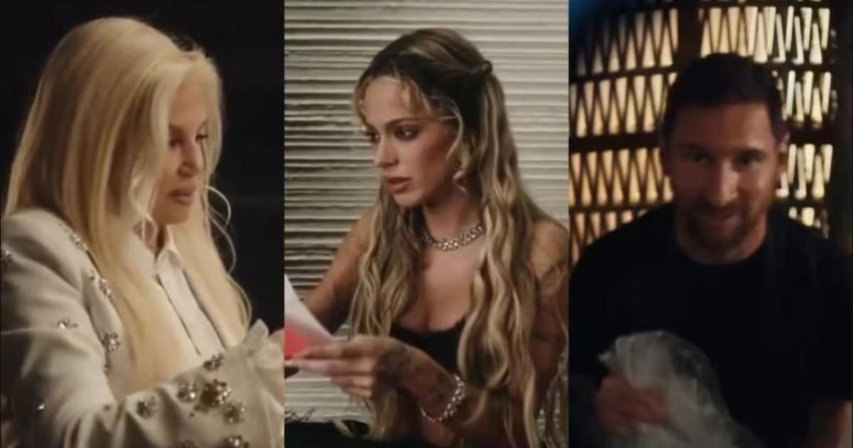 Tini lanzoacute Dos amantes con Messi Susana y maacutes