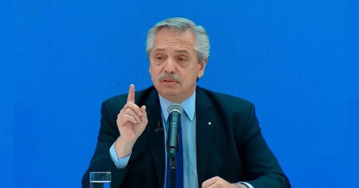 El ex presidente Alberto Fern�ndez Foto- Agencia NA (archivo)