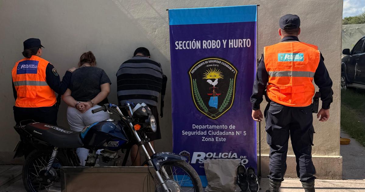 Allanamientos muacuteltiples- detienen a un hombre y una mujer secuestran drogas y bienes robados