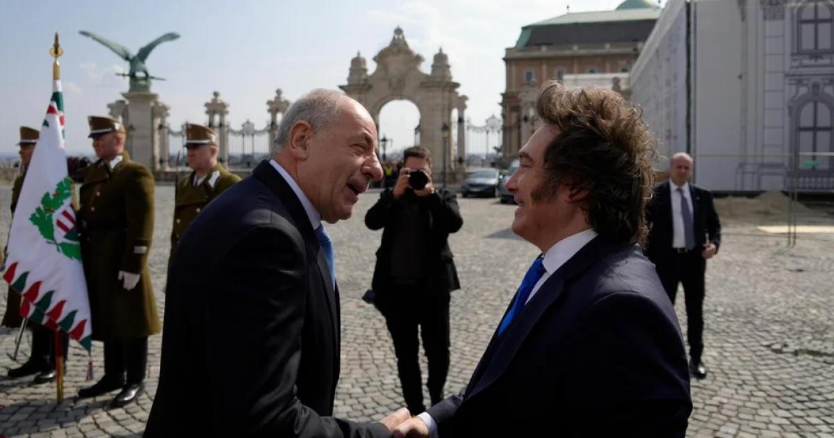 La visita de Milei a Hungriacutea busca fortalecer viacutenculos poliacuteticos e ideoloacutegicos