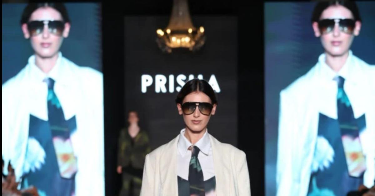 Una santiaguentildea deslumbroacute con sus disentildeos en el Fashion Week de Buenos Aires