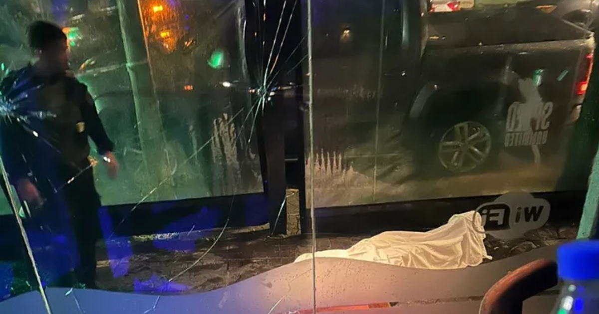 Así quedó el lugar tras el incidente que causó la muerte del hombre de 51 años