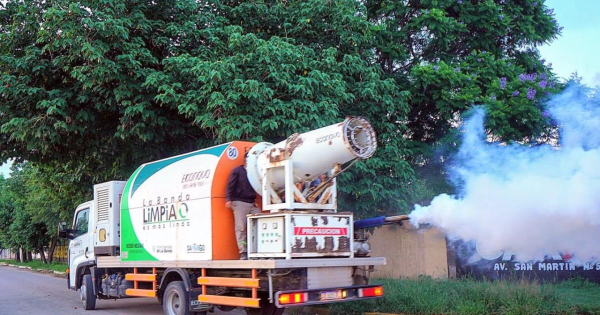 Intensifican la campantildea de fumigacioacuten contra el dengue