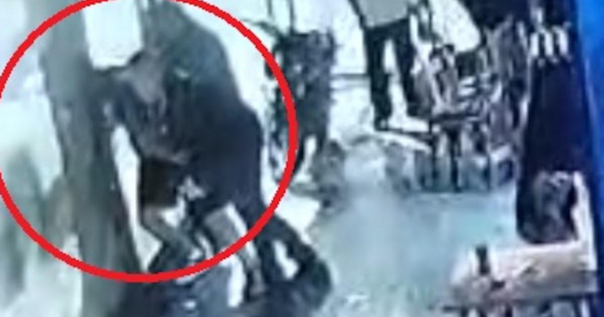 El video del crimen en la puerta de un boliche- hay cuatro patovicas detenidos