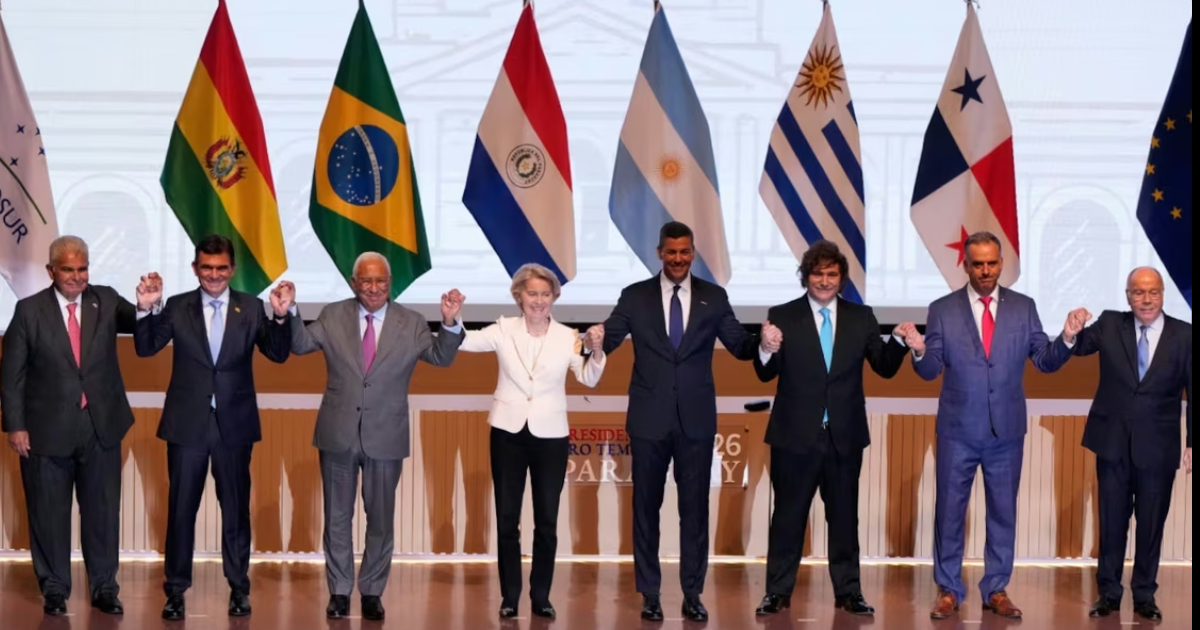 Milei festejoacute la puesta en marcha del acuerdo Mercosur-UE