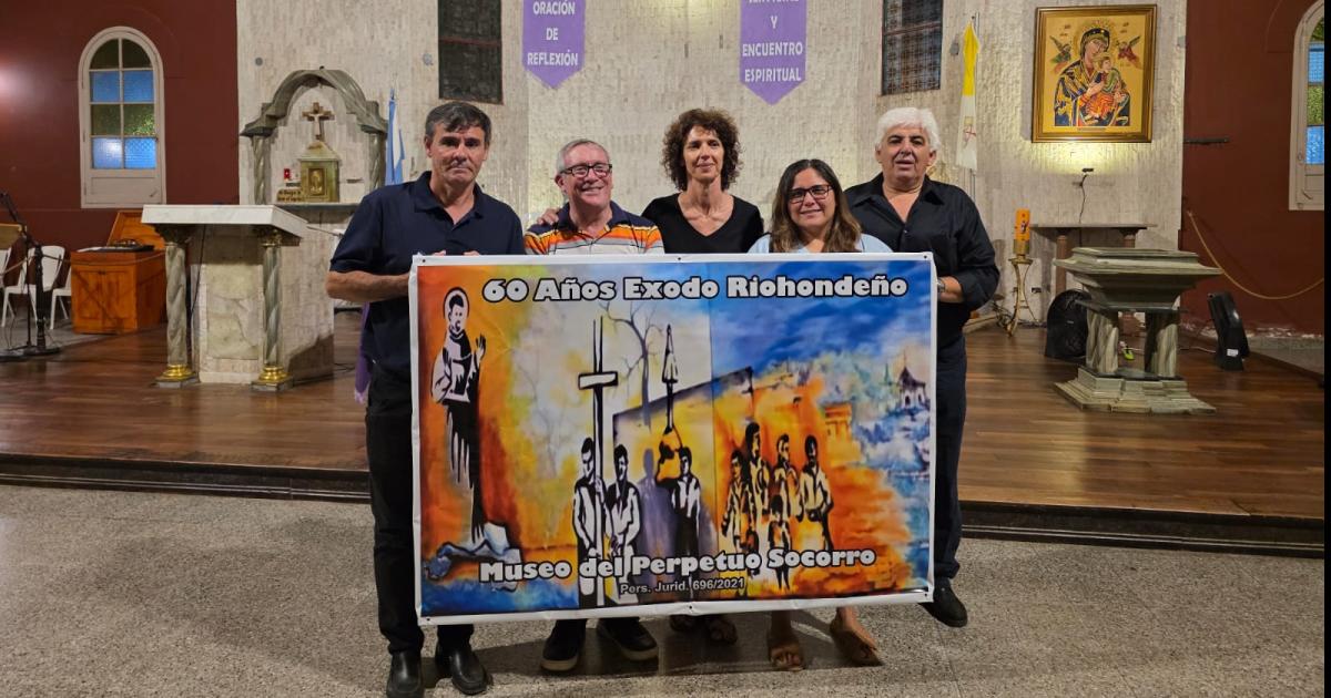 Se conmemoran este jueves los 60 antildeos del Eacutexodo Riohondentildeo