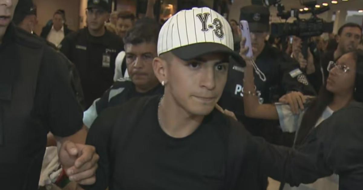 Thiago Almada  (Video y captura- TN)