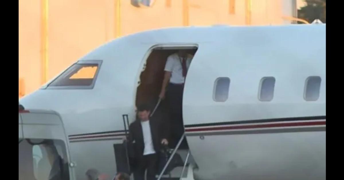 VIDEO  Asiacute llegoacute Lionel Messi a la Argentina para los amistosos de la Seleccioacuten