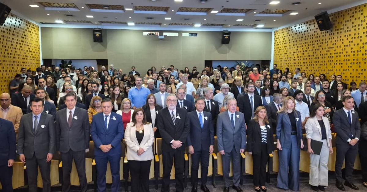 Conmemoraron el Diacutea de la Memoria en el CCB y luego habraacute una marcha en homenaje a los desaparecidos