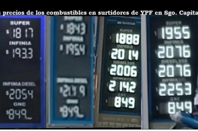 El litro de nafta Suacuteper ya estaacute en 2000 y completar la carga de un tanque cuesta 90000