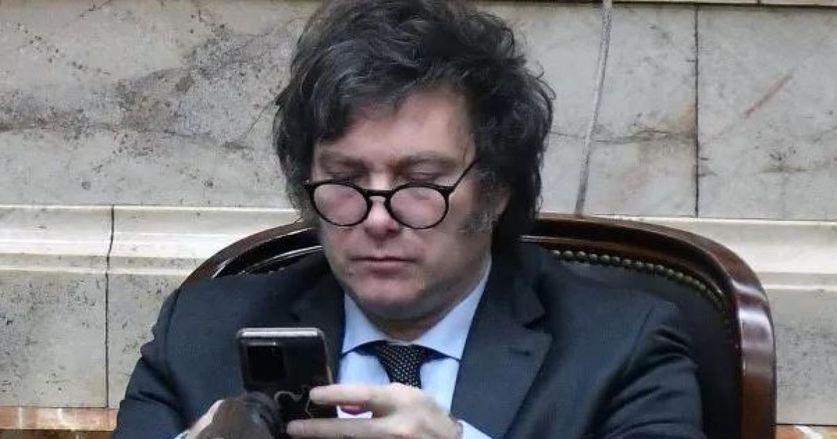 Milei se cruzoacute con usuarios en X tras un poleacutemico test y respondioacute criacuteticas con dureza