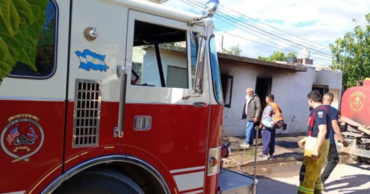 Incendio en una vivienda - Foto- Archivo