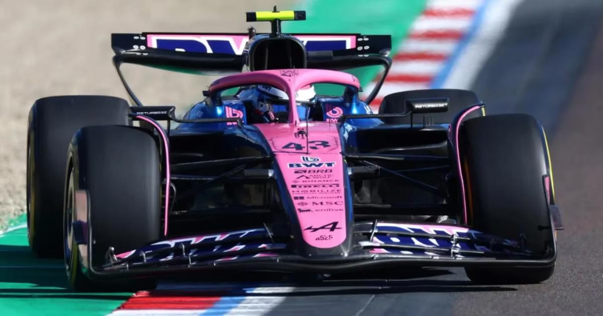 Franco Colapinto fue 16ordm en la primera praacutectica libre del Gran Premio de Japoacuten de F1