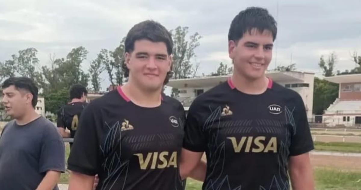 Dos rugbiers tocaron el cielo con las manos