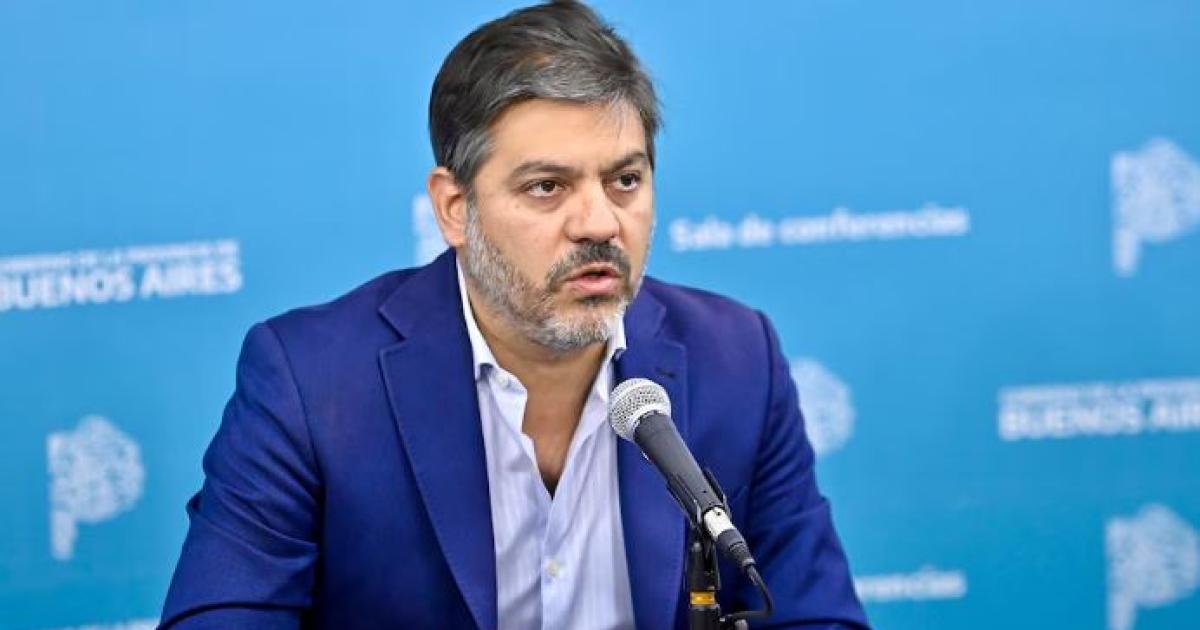 Ministro de Gobierno de la provincia de Buenos Aires Carlos Bianco - Foto- Infobae