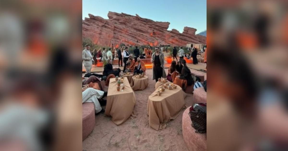 Cafayate Fantasy- la boda de lujo que terminoacute en escaacutendalo ambiental y judicial en Salta