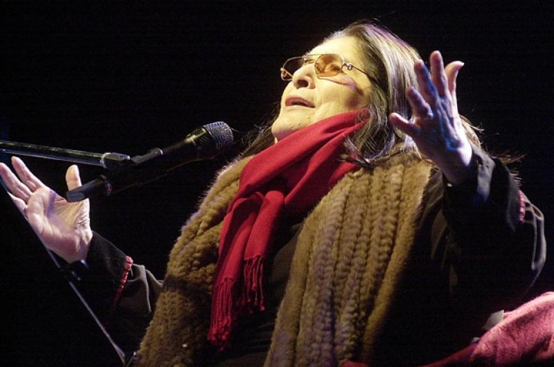 Repudian feroces calificativos contra la Negra  Sosa