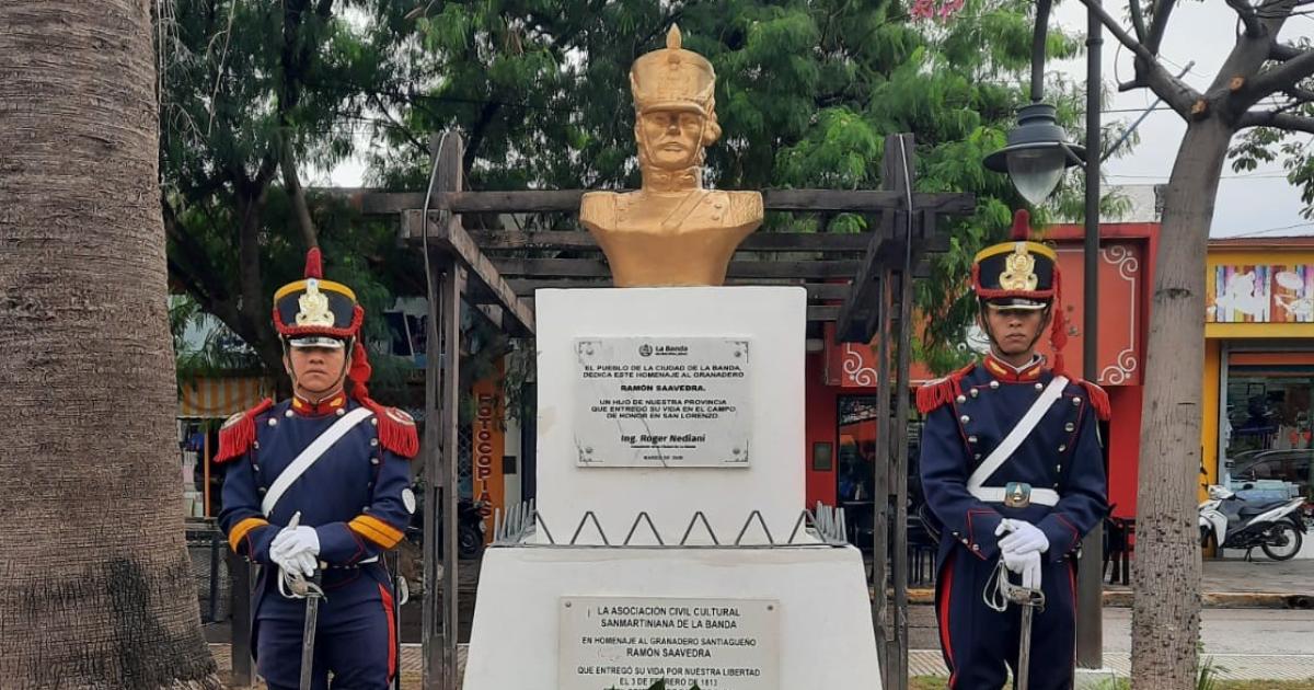 Cierran semana de homenajes al santiaguentildeo Granadero Saavedra