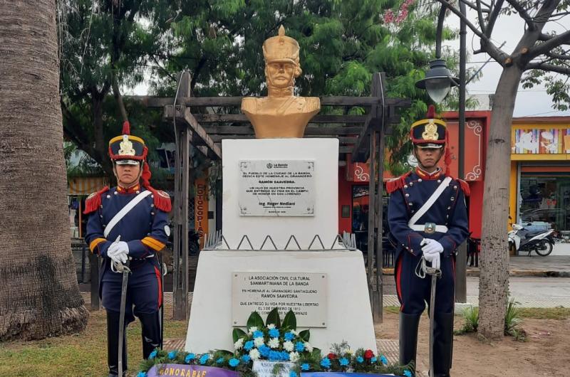 Cierran semana de homenajes al santiaguentildeo Granadero Saavedra