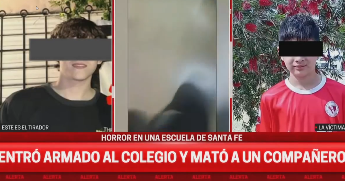 El agresor y la víctima Fuente C5N