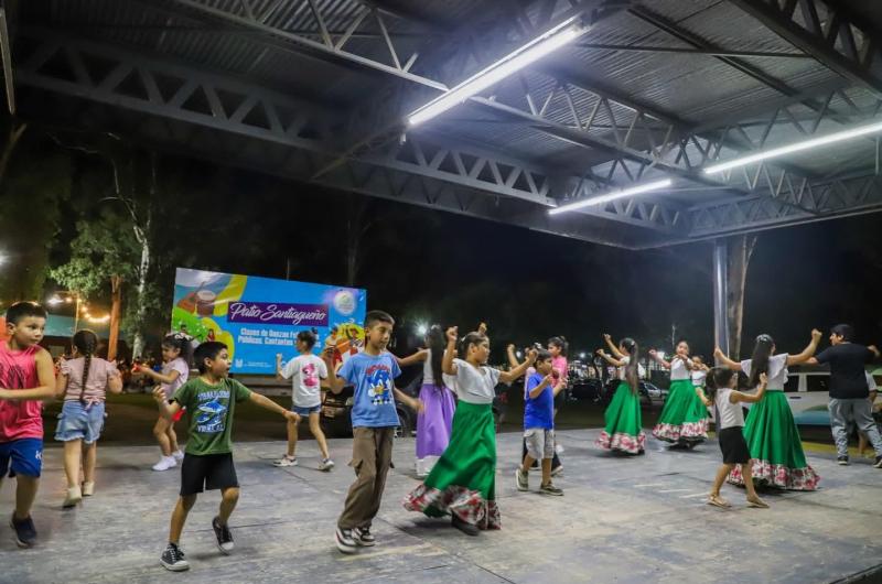 PROPUESTA Se destacó el taller gratuito de danzas folclóricas