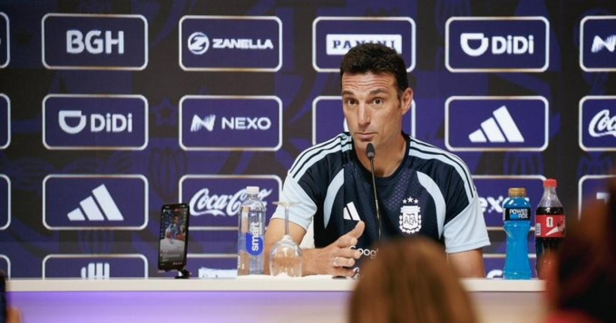 SENSACIONES Lionel Scaloni fue claro y adems confirmó a Messi como titular para hoy