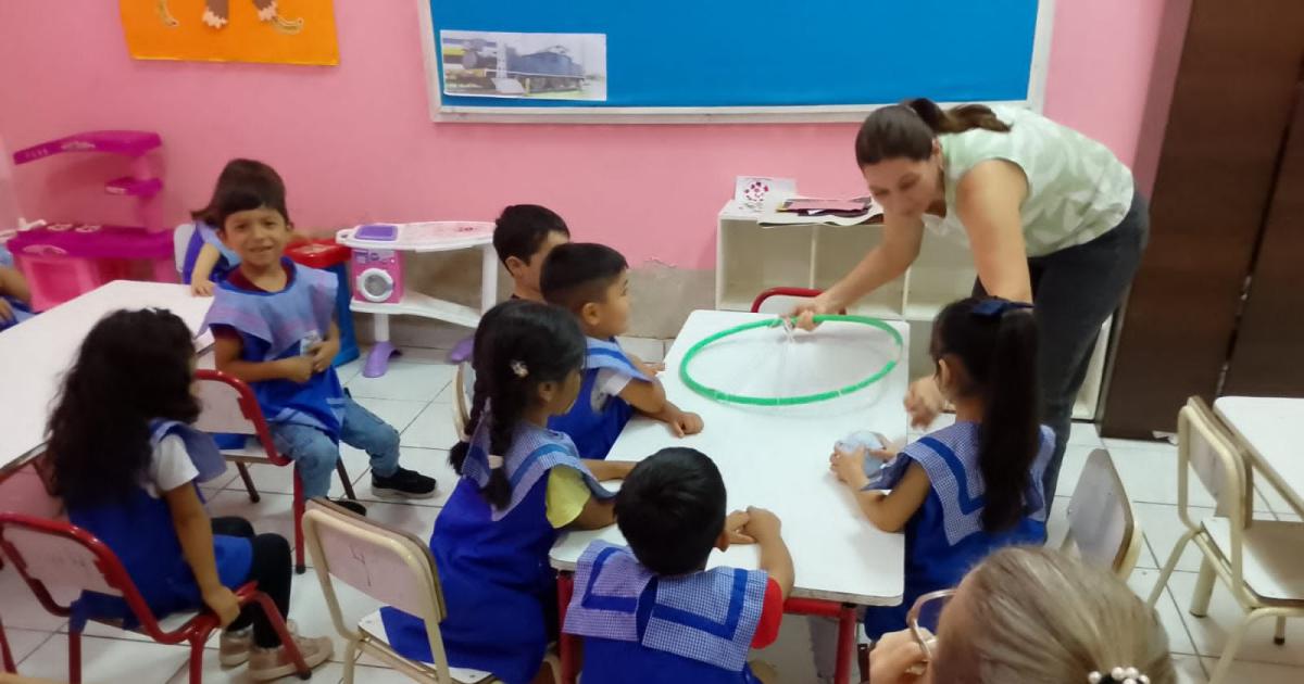 El Jardiacuten Nordm 10 participoacute de Jugando tambieacuten me cuido