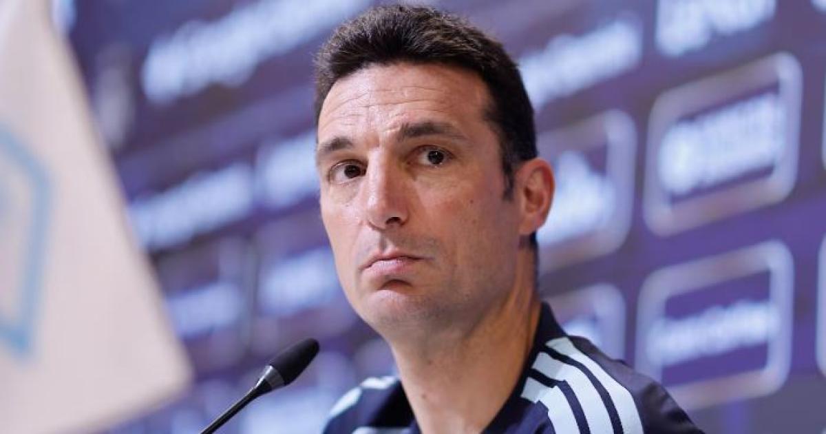 Lionel Scaloni en conferencia de prensa tras el triunfo de la Selección Argentina - FOTO- Todo Noticias