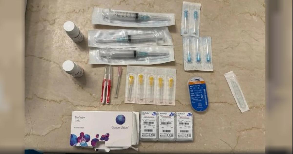 Elementos incautados Foto- Agencia NA